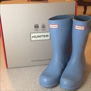 Blue Hunter Boots